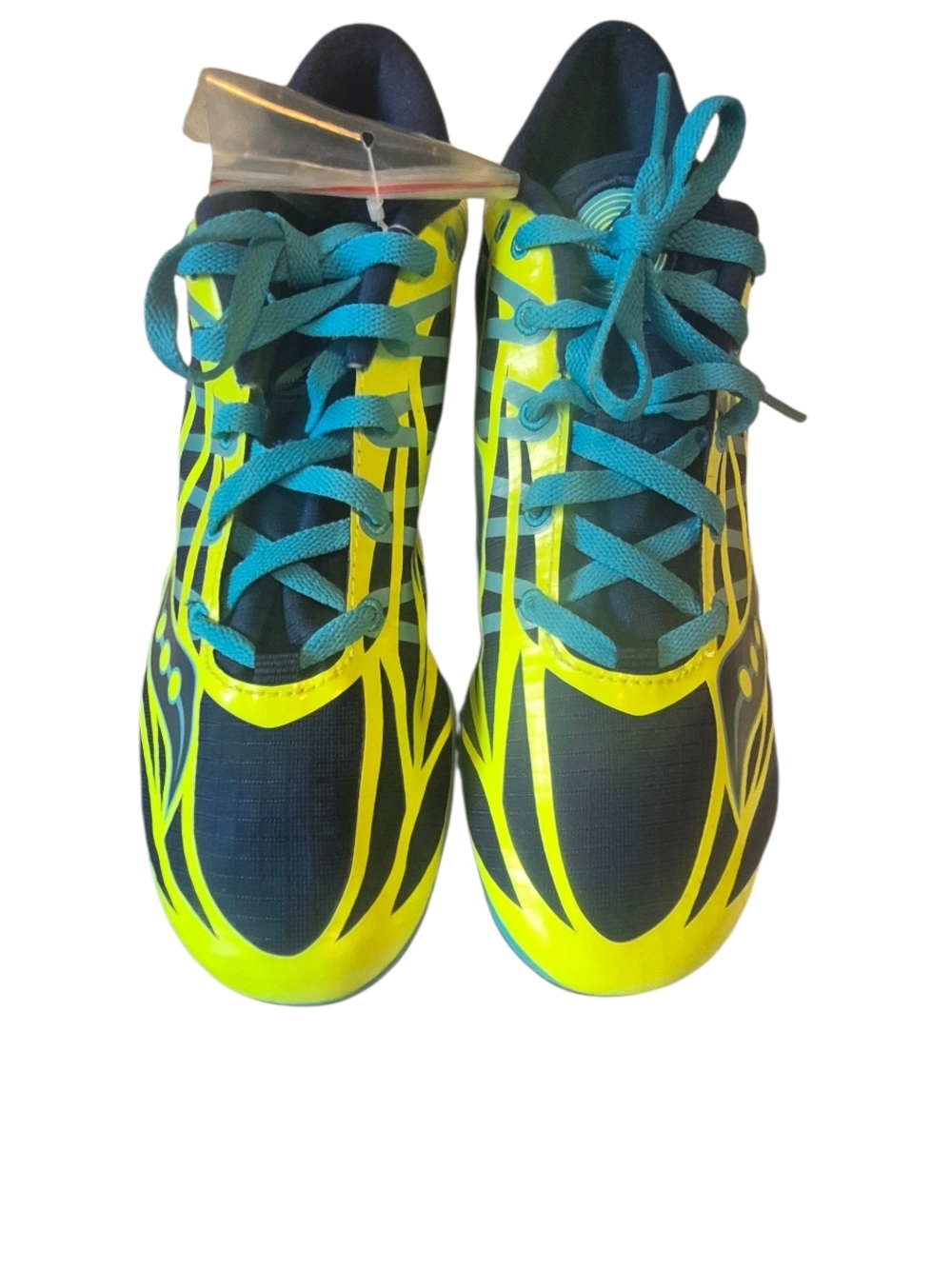 Womens Saucony Velocity Track Running Spike Shoes, Sz 10.5